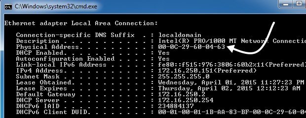 what is a mac address for windows 10
