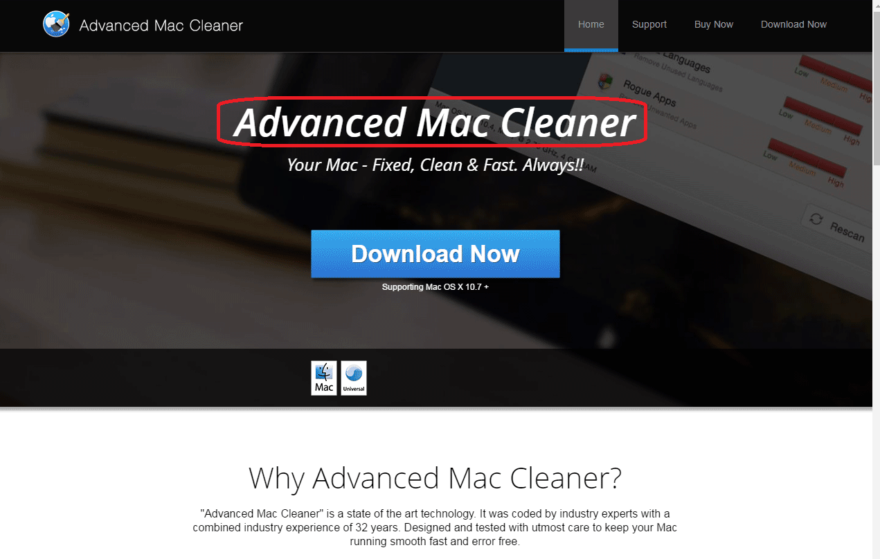 what causes mac cleaner malware